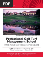 Rutgers Professional Golf Turf Management School