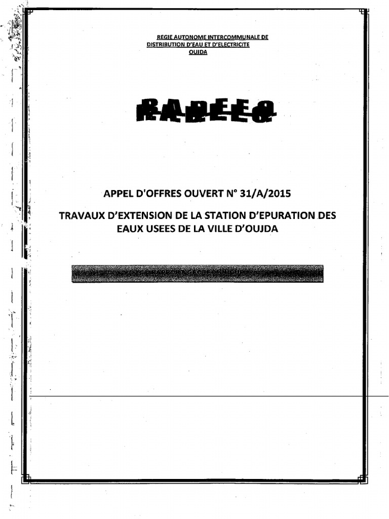Rapport Géotechnique