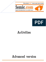 Newsademic Issue 245 B Activities Advanced