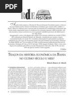 Rômulo Barreto de Almeida - Traços Da História Econômica Da Bahia No Último Século e Meio