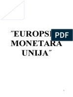 Europska Monetarna Unija 1