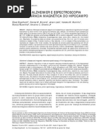 Doença de Alzheimer e Espectroscopia Por Rm Do Hipocampo
