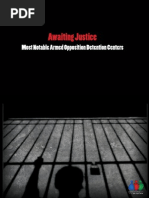 Most Notable Armed Opposition Detention Centers