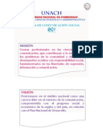  Mision y Vision de la Escuela de Comunicacion Social