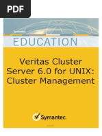 68-Veritas Cluster Server 6.0 For UNIX Cluster Management