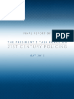 Report from The President's Task Force on 21st Century Policing