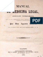 Manual de Medicina Legal