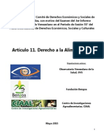 Derecho a La Alimentacion