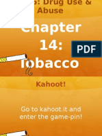 Chapter 14 - Tobacco Lecture