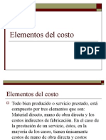 Elementos Del Costo