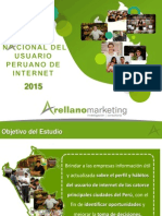 Arellano - Estudio Nacional Del Consumidor Peruano 2015 - Internet