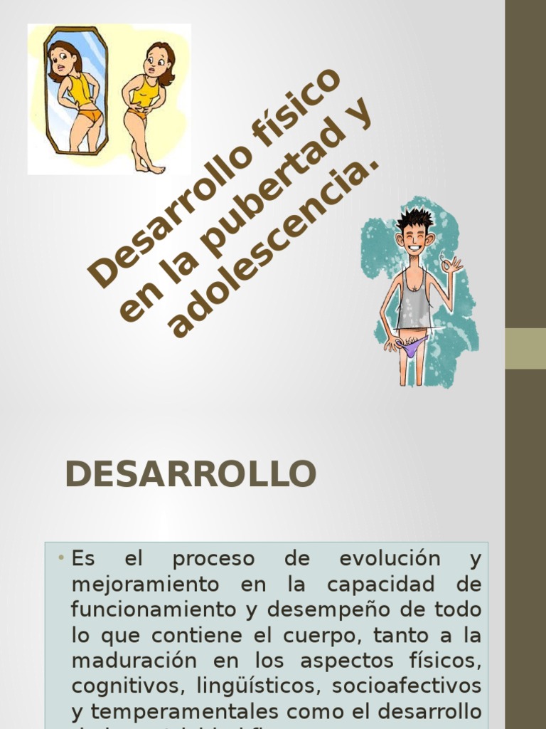 Cambios físicos y psicológicos en la pubertad y adolescencia | PDF ...