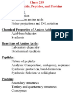 Notes - Chapt.25 Amino Acids and Peptides