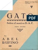 Abel Rufino - Gato Sobre El Motivo D.A.F.