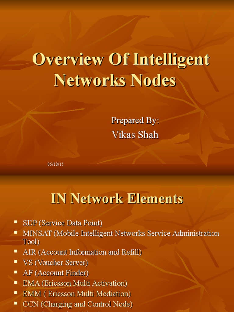 Intelligent Network Elements Guide | PDF | Interactive Voice Response ...