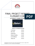 136499193 Flipkart SCM Report Group 12