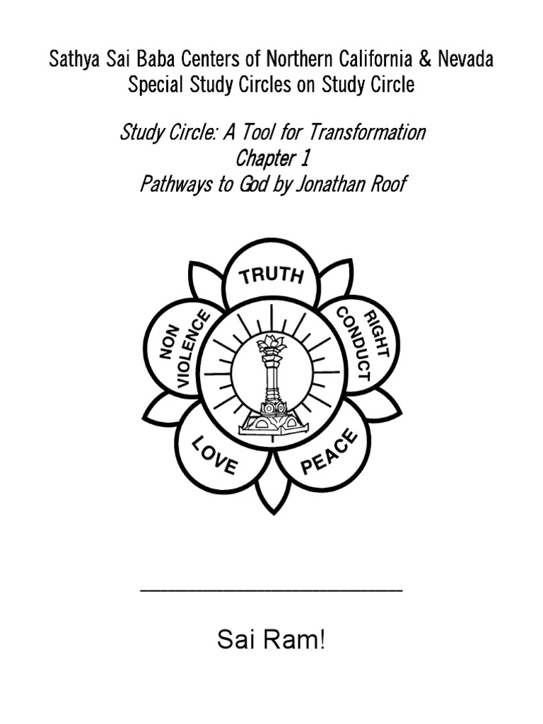 Study Circle: Transformative Spirituality | PDF | Wisdom | Sathya Sai Baba