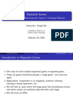 Lecture 7 - Repeated Games