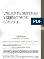 Unidad Sistemas SERVICIOS