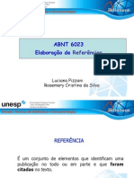 ABNT 6023 - Elaboração de Referências