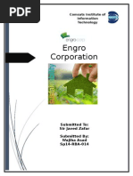 Engro Corporation Limited Project Final