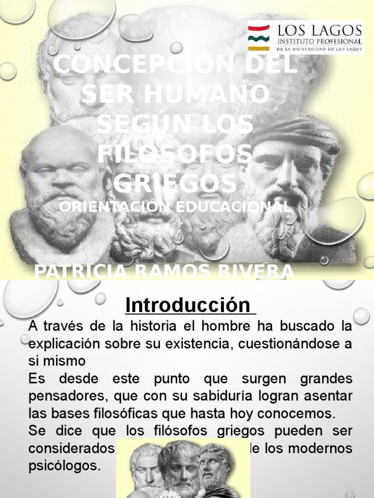 Concepción del Ser Humano en Grecia | PDF | Alma | Epistemología