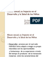 Abuso Sexual Su Impacto en El Desarrollo