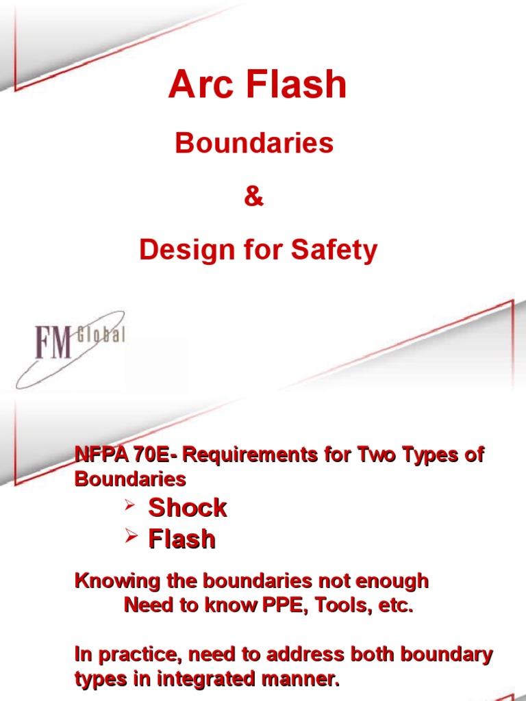 Arc Flash Boundaries & Design Final Personal Protective Equipment