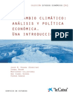 Cambio Climatico Analisis Politico Economico Caixa