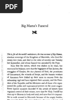 Big Mama's Funeral