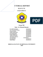 Tutorial Report Block VII Scenario B Group VIII Medical Faculty