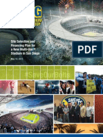 Site Selection and Financing Plan For A New Multi-Use Stadium in San Diego