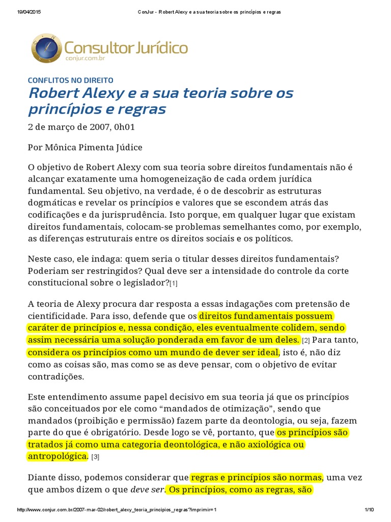 Teoria procedimental de robert alexy_teoria_online