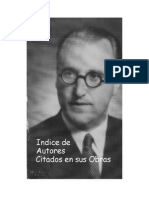 Indice de Autores y Personajes Citados Por Vicente Amezaga en Sus Escritos