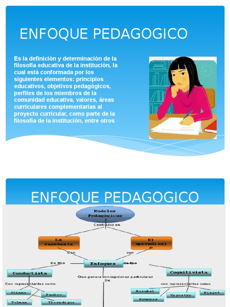 Enfoques Pedagógicos en Educación | PDF | Plan de estudios | Educación ...