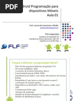 ANDROID Programação Para Dispositivos Móveis - 01