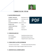 CV Licenciado en Ciencias Jurídicas Mario Marcelo De La Via Saucedo