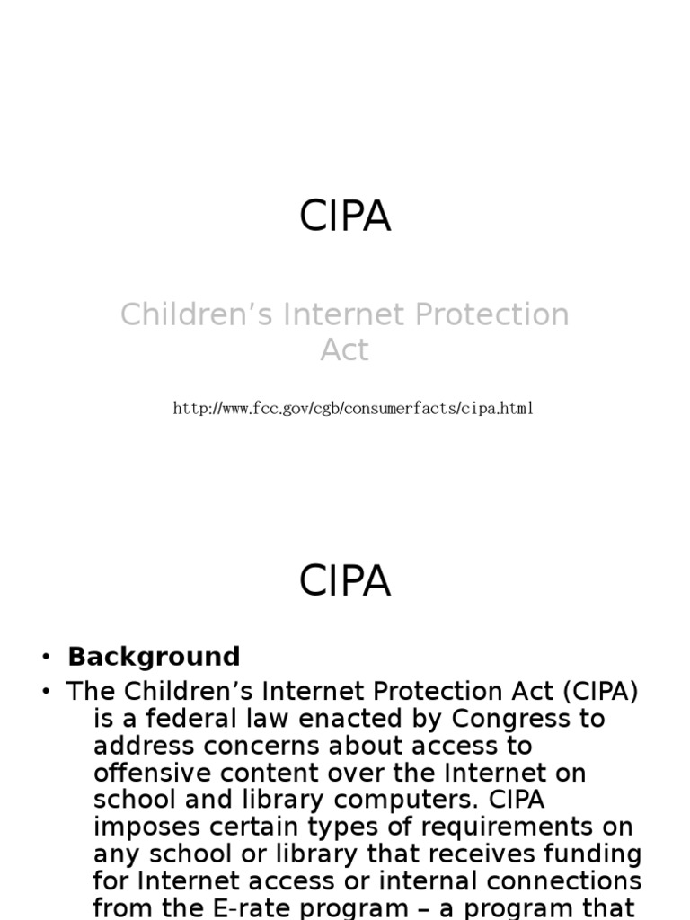 Children's Protection Act PDF Public Sphere Government