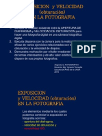 Obturacion y Velocidad_FOTOGRAFIA