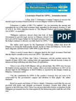 May19.2015p1-Billion For Legal Assistance Fund For OFWs Lawmaker Insists