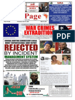 Frontpage: War Crimes Extradition?