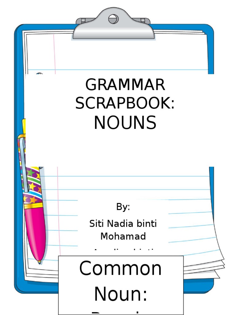Grammar Scrapbook PDF