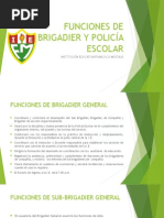 Funciones de Brigadieres y Policías Escolares Perú | PDF | Primeros ...