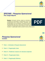 PO: Pesquisa Operacional e Programação Linear