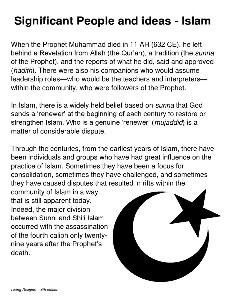 Key Figures and Concepts in Islam | PDF | Muhammad | Religious Faiths