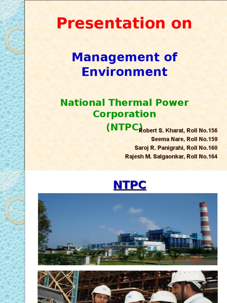 ntpc-ppt-120415104459-phpapp02 - Copy | Waste Management | Fly Ash