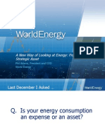 A New Way of Looking at Energy- From Expense to Strategic Asset