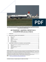 Air Transport: Quarterly Report No.18 1st QUARTER 2008 (January To March)