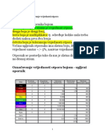 Boje Otpornika Označavanje Vrijednosti Otpora