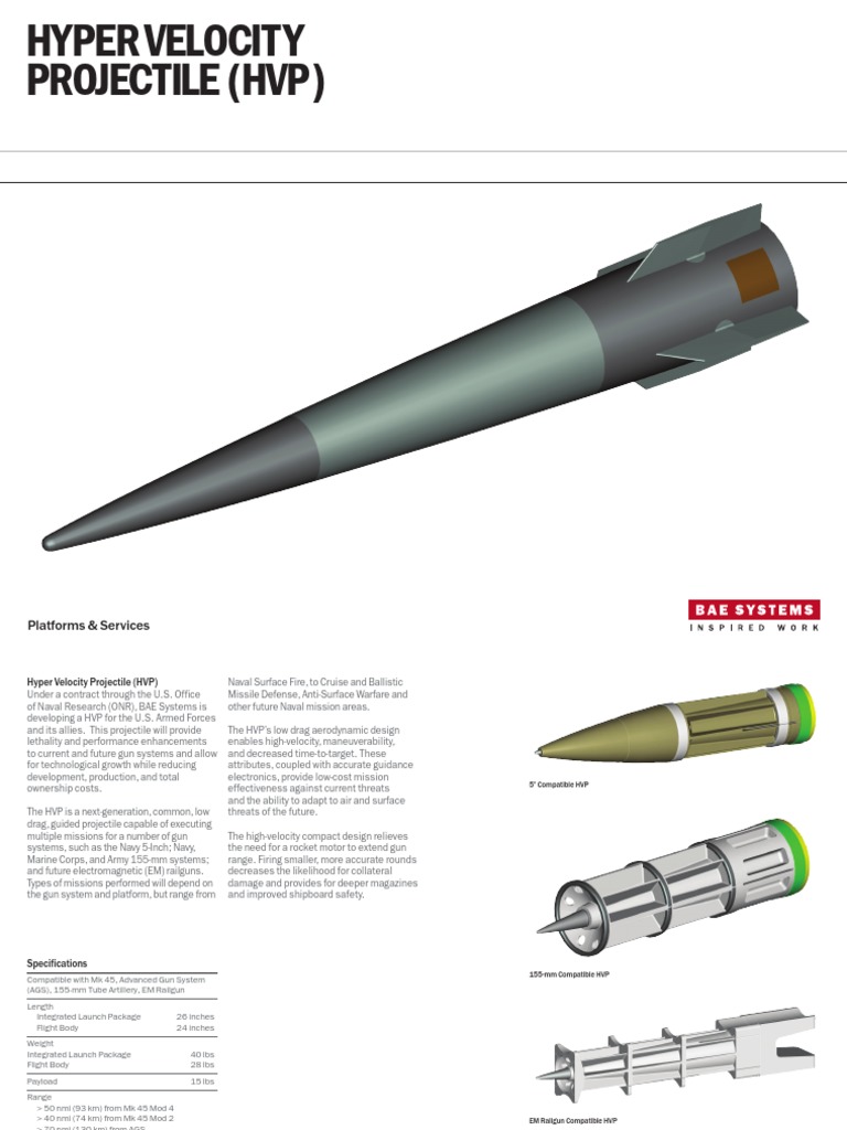 baes_ds_201408_Hyper Velocity Projectile (HVP).pdf Projectiles Gun